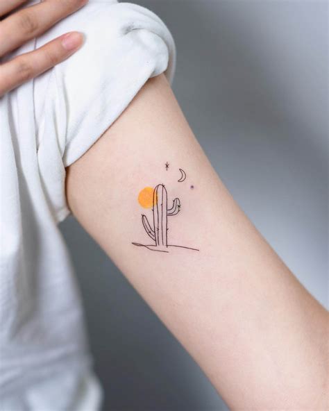 Cactus Tattoo .
